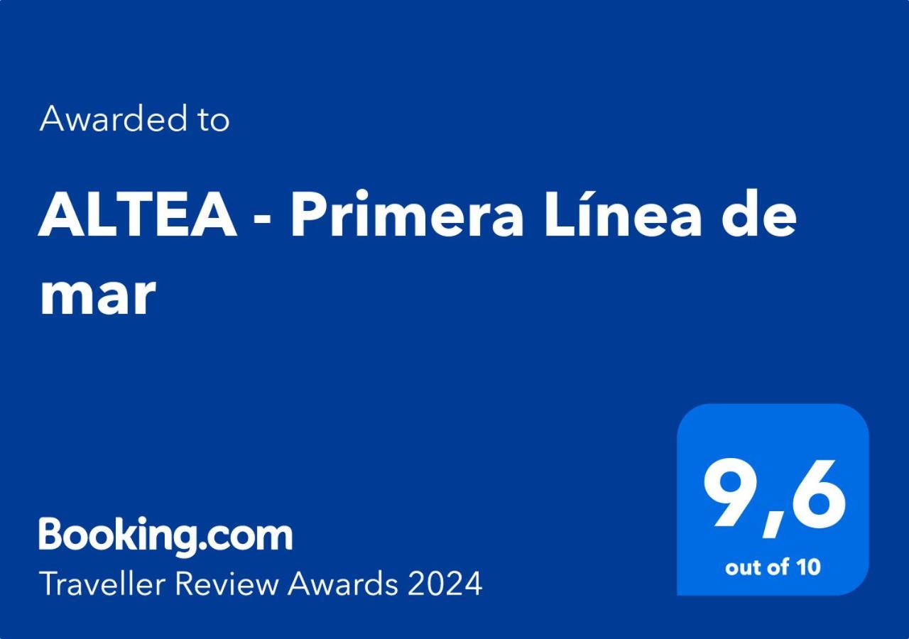 Altea - Primera Linea De Mar Apartment Ngoại thất bức ảnh